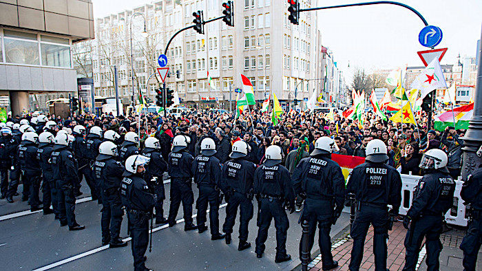 KurdprotestGermany