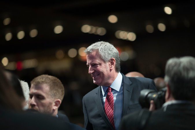 Click to enlarge de Blasio