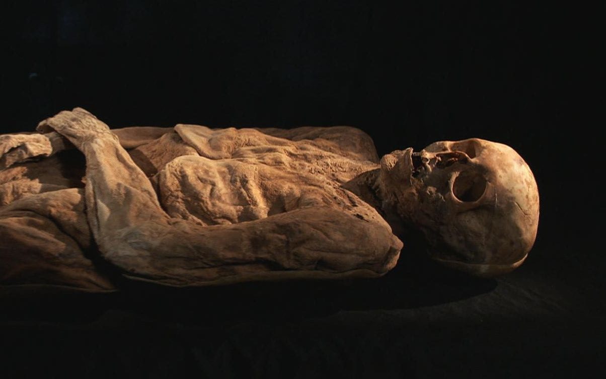 The mummy of Anna Catharina Bischoff boris