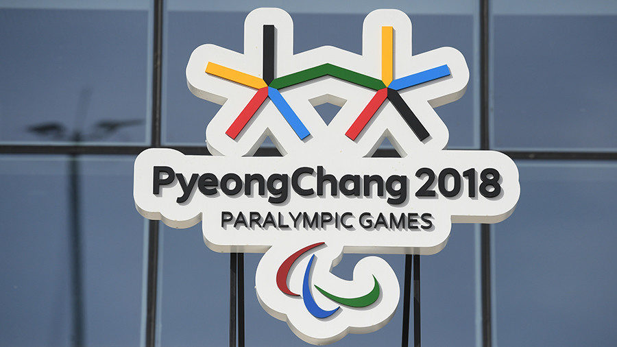 Paralympic games 2018 logo