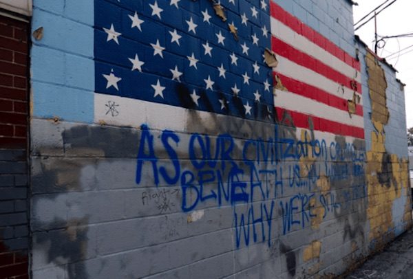 flag graffiti