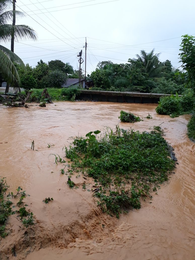 Floods in Morales, Izabal Guatemala, January, 2018