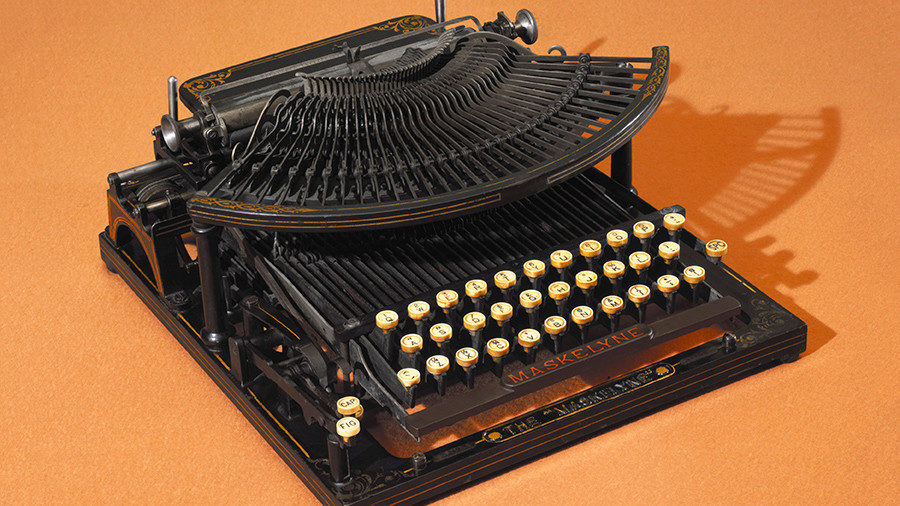 old typewriter