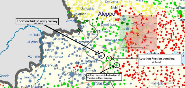 Click to enlarge Map of Syria