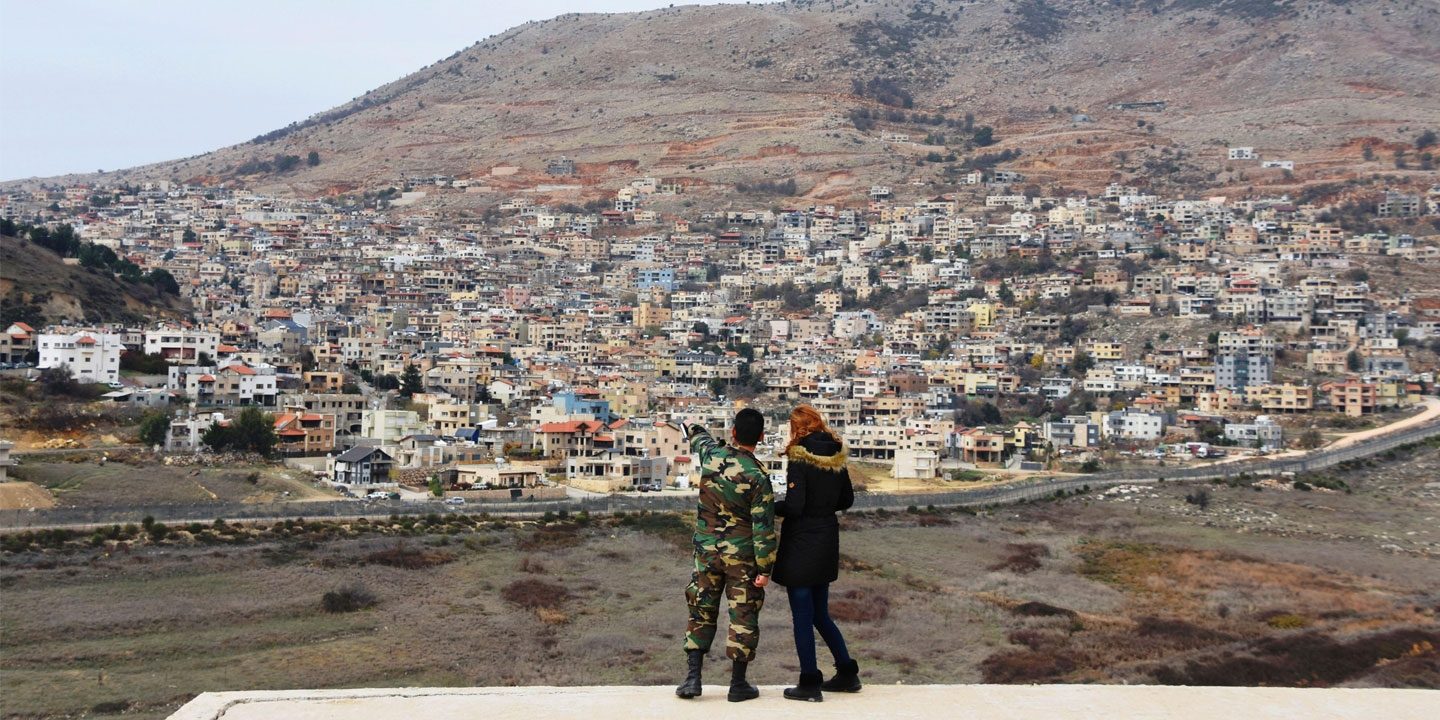 Click to enlarge Israeli-occupied Golan Heights