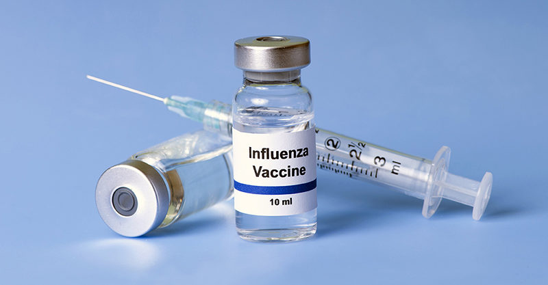 Click to enlarge flu vaccine