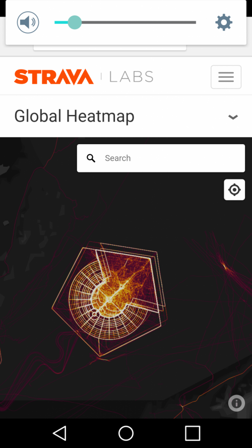 Click to enlarge Burning man strava heat map