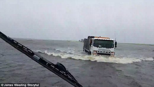 Click to enlarge Flooding in Broome, Western Australia