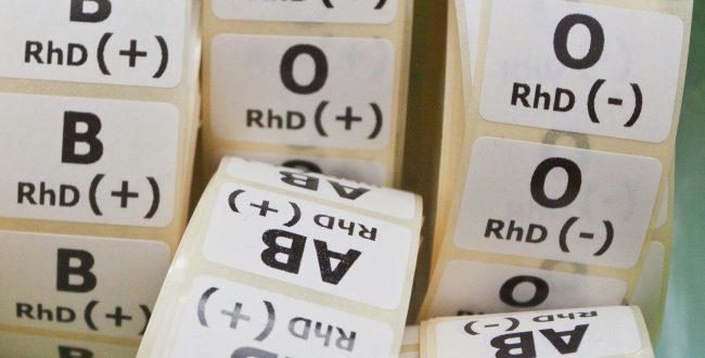 blood type stickers