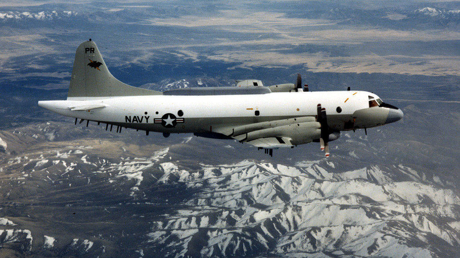 Click to enlarge Lockheed EP-3 plane