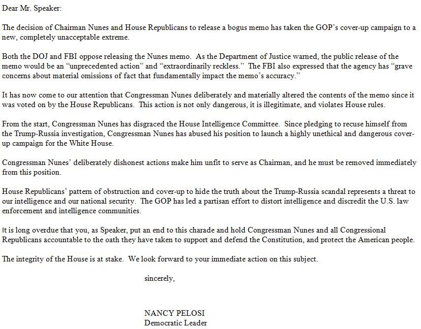 Click to enlarge pelosi letter nunes