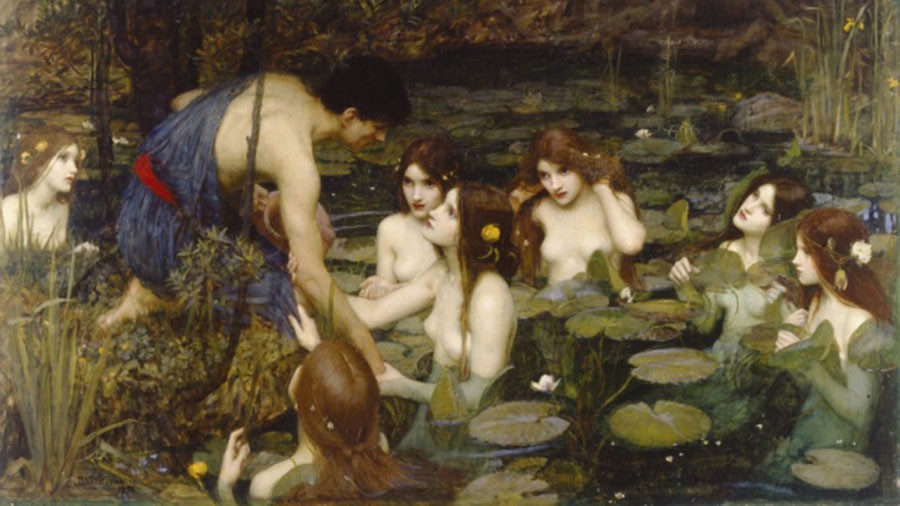 Click to enlarge hylas nymphs