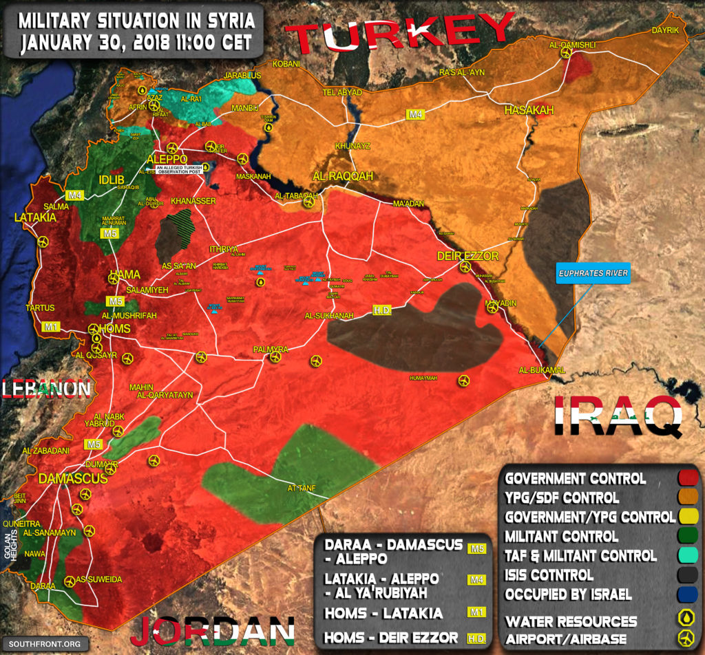 war map syria