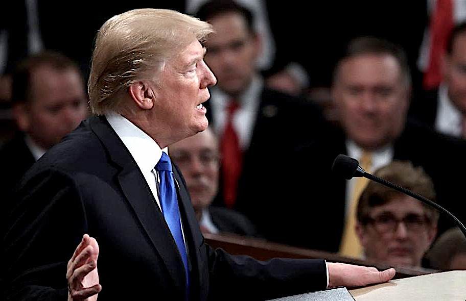 Click to enlarge Trump SOTU address