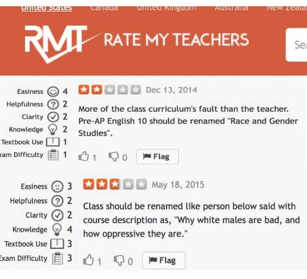 rate my teachers