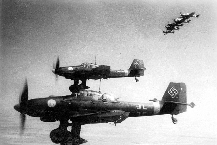 German Junkers Ju 87