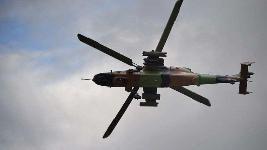 Click to enlarge French military helicopter