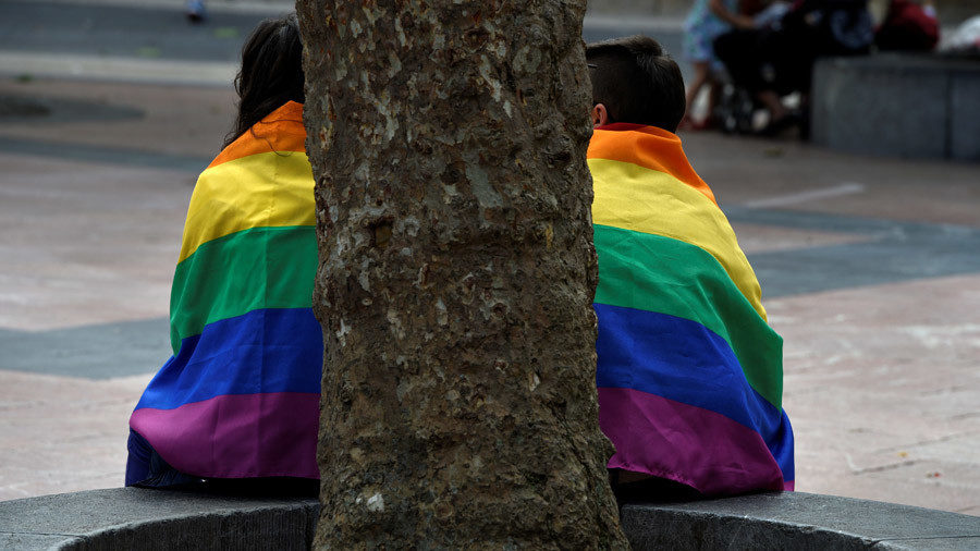 Click to enlarge LGBT flag