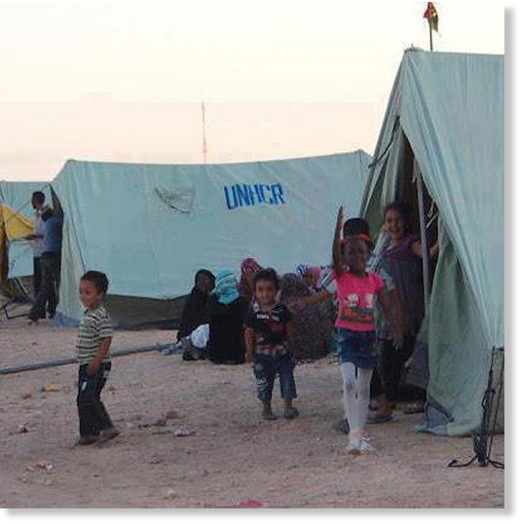 Click to enlarge Tawergha children