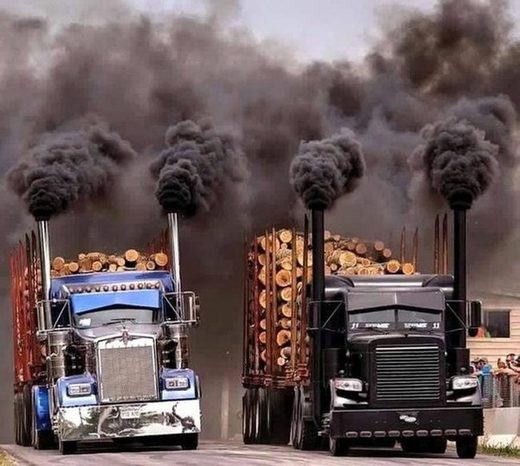 Click to enlarge Eco friendly trucks