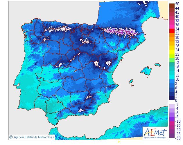 snow map