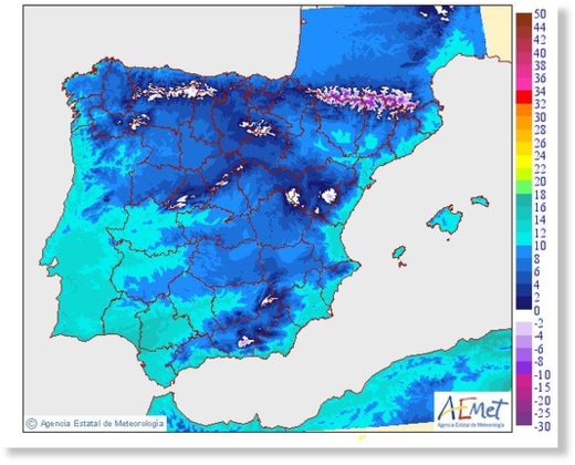 snow map
