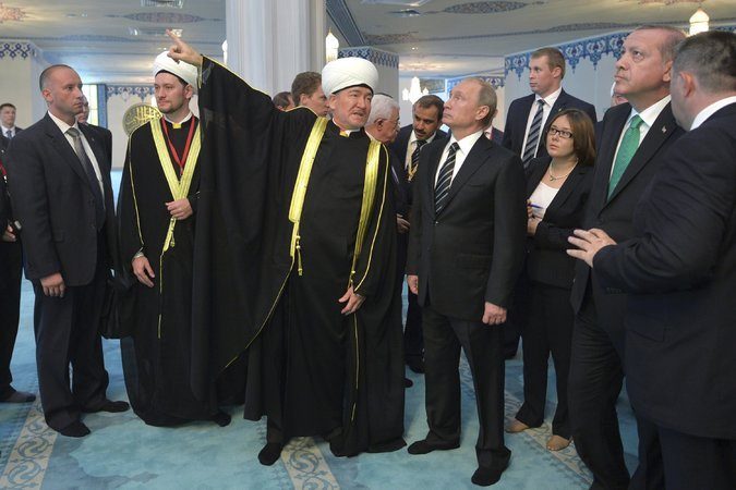 putin erdogan mosque