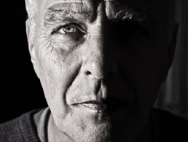 old man stare