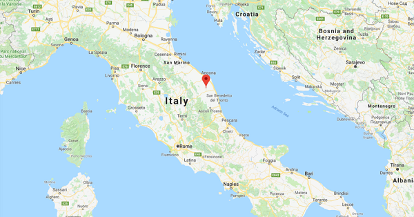 Map of Italy