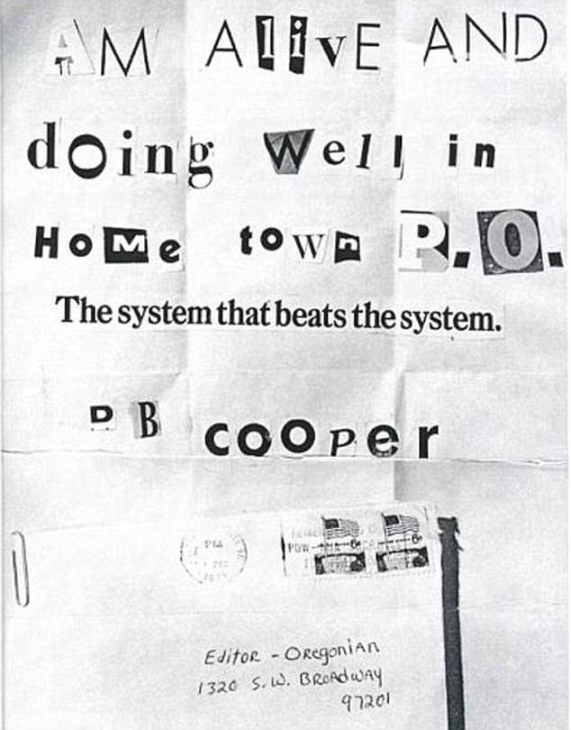 Click to enlarge coded letter