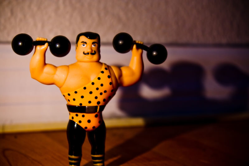 Click to enlarge Strong Man
