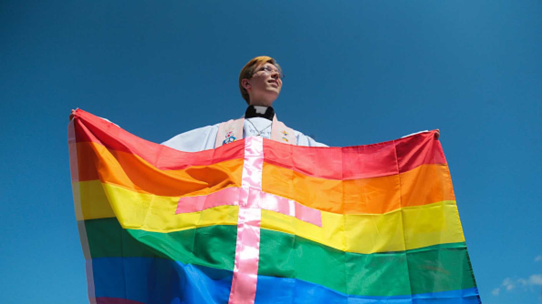 Rainbow cross
