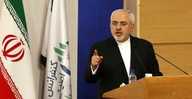 Click to enlarge Iranian Foreign Minister Mohammad Javad Zarif