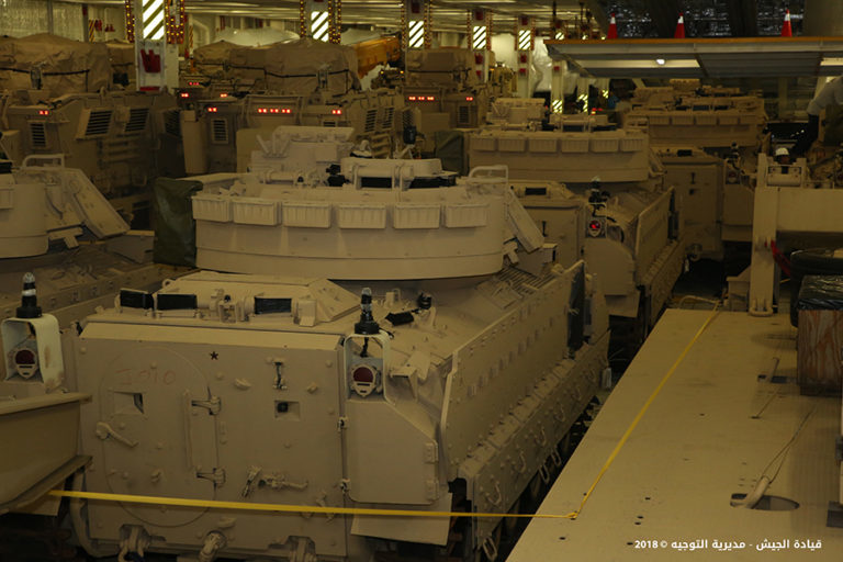 US infantry fighting vehicles
