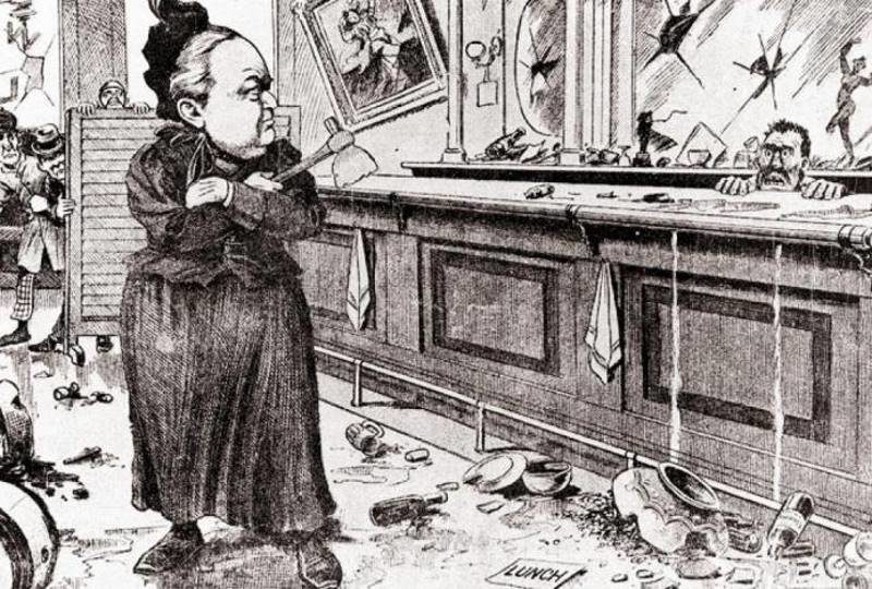 Click to enlarge Carrie Nation