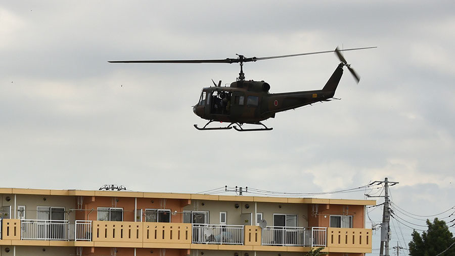 Click to enlarge Japanese military helicopter