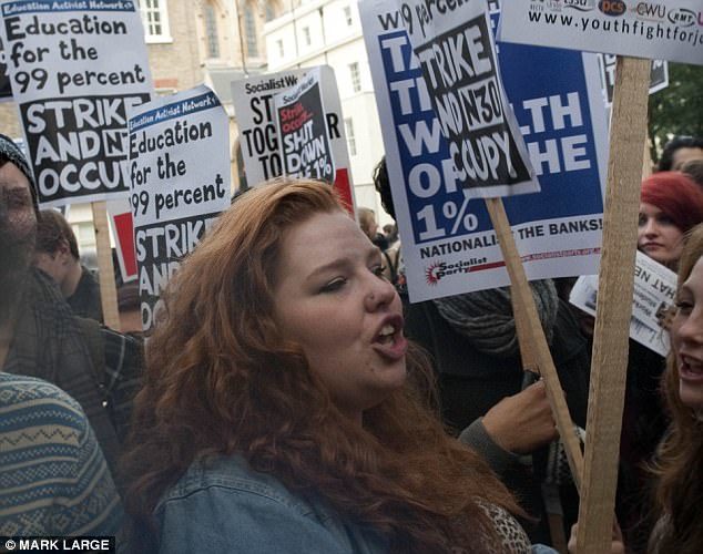 Click to enlarge snowflake protest