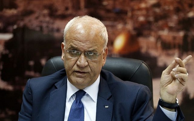 PLO Saeb Erekat