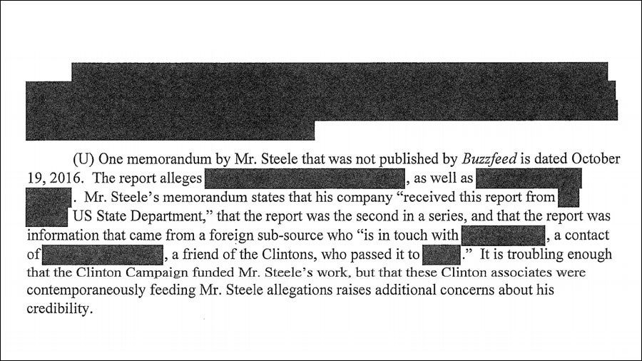 Click to enlarge Steele wrote memo