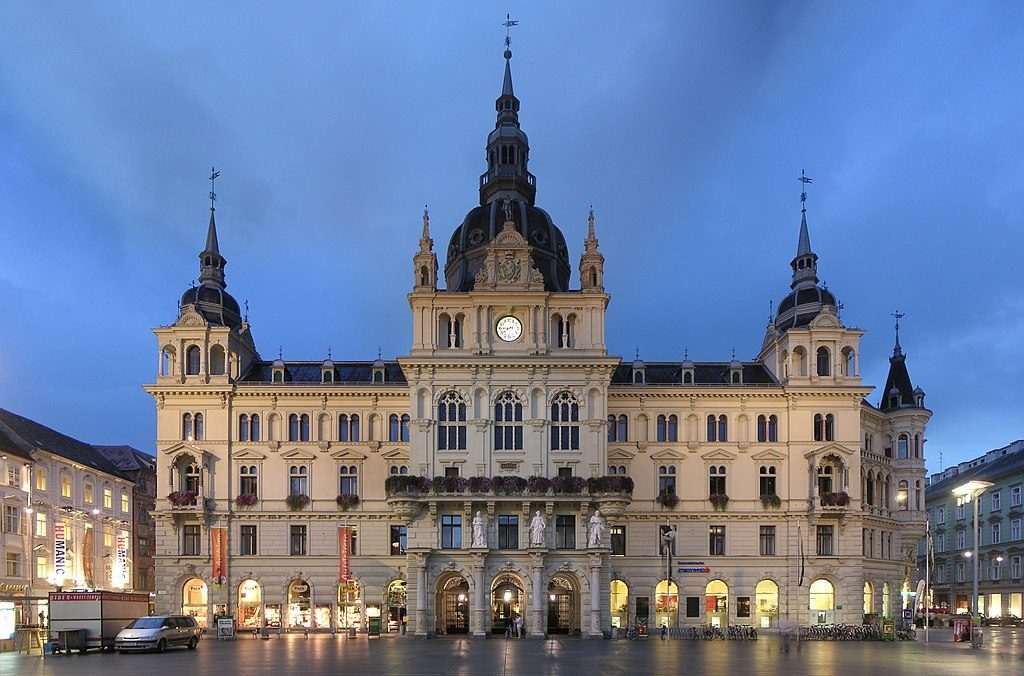 Click to enlarge City Hall, Graz, Austria.
