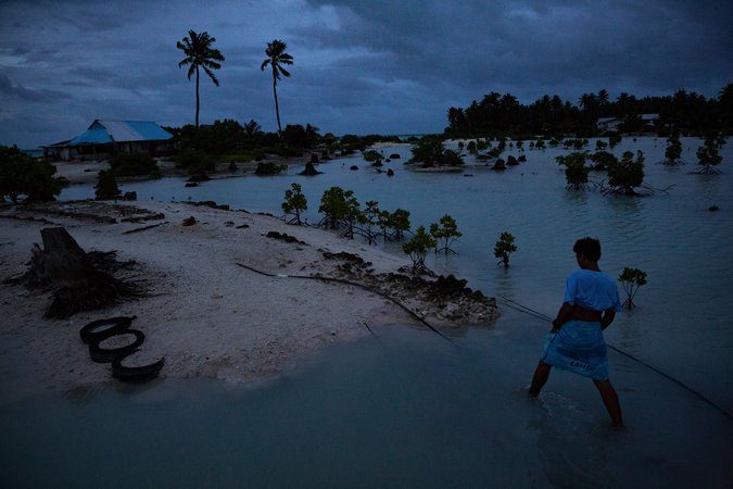 Click to enlarge South Tarawa in Kiribati
