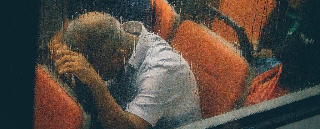 depression bus rain