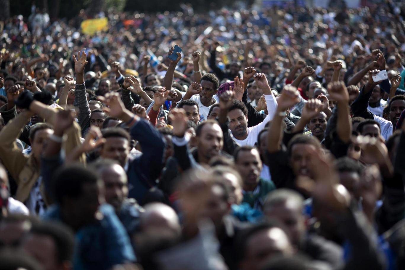African migrants protest Israel