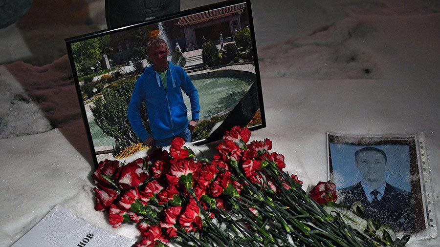 Fallen military pilot Major Roman Filipov