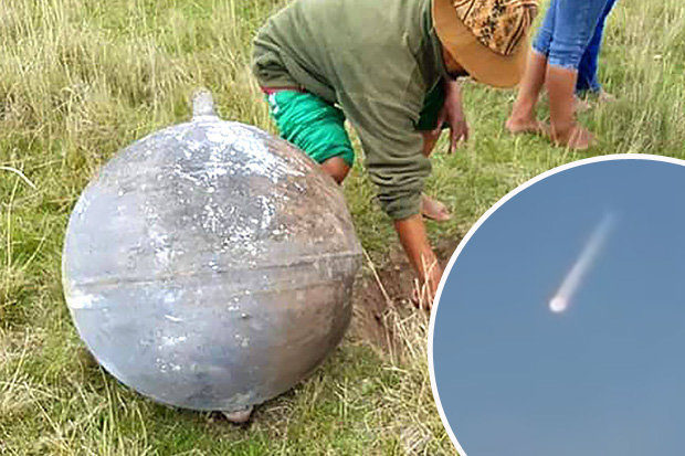peru metal spheres