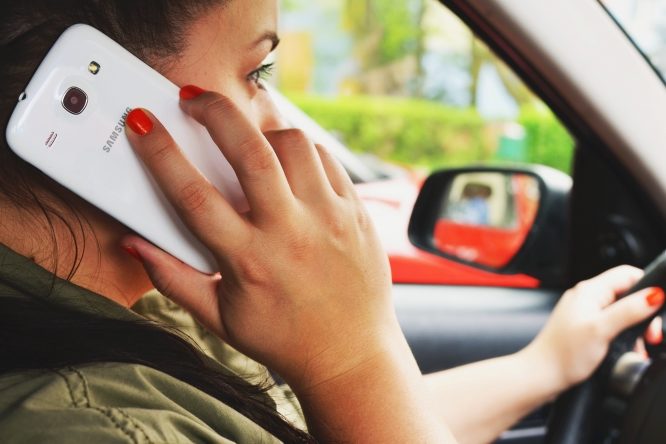 driving phone car