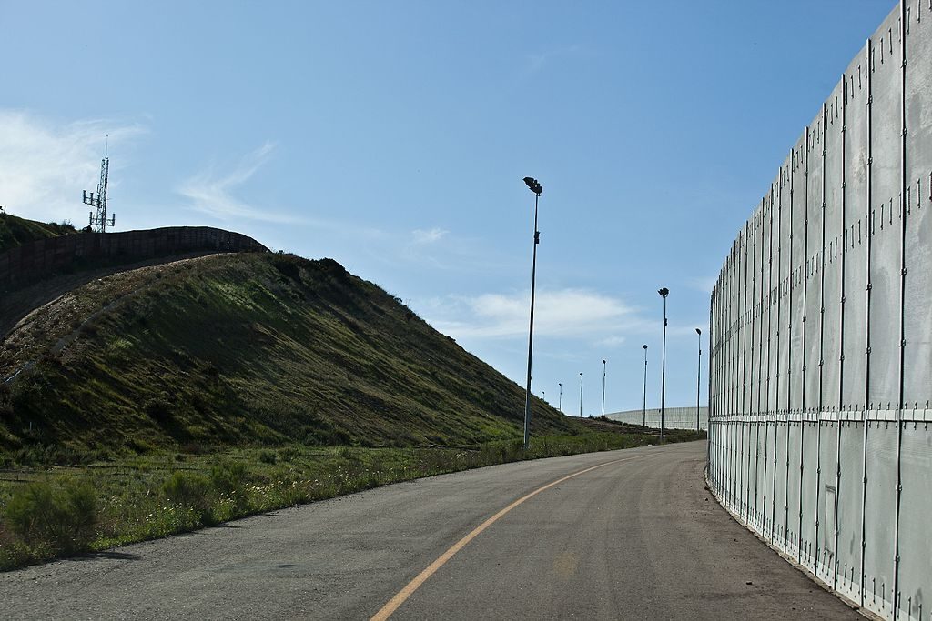 US-Mexico border fence