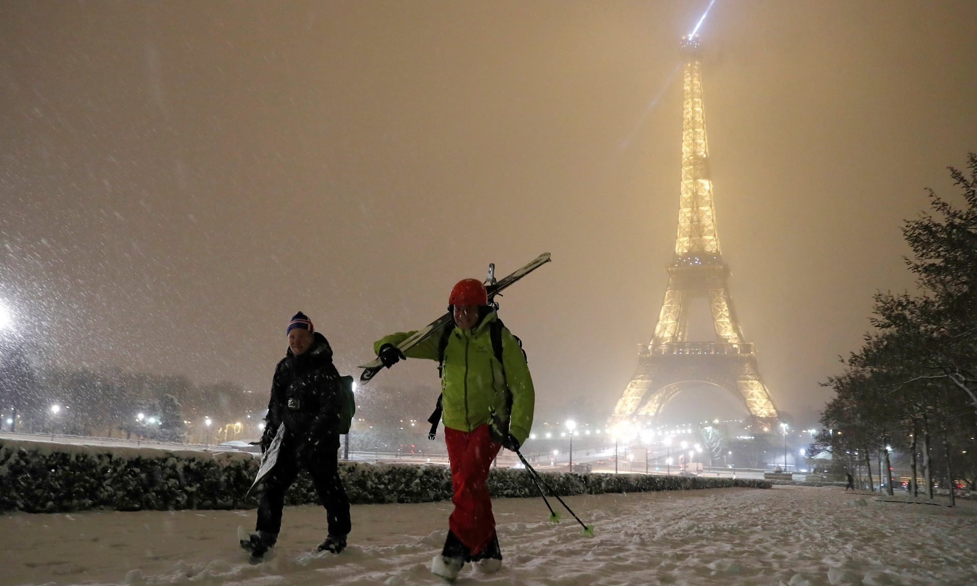 snow paris