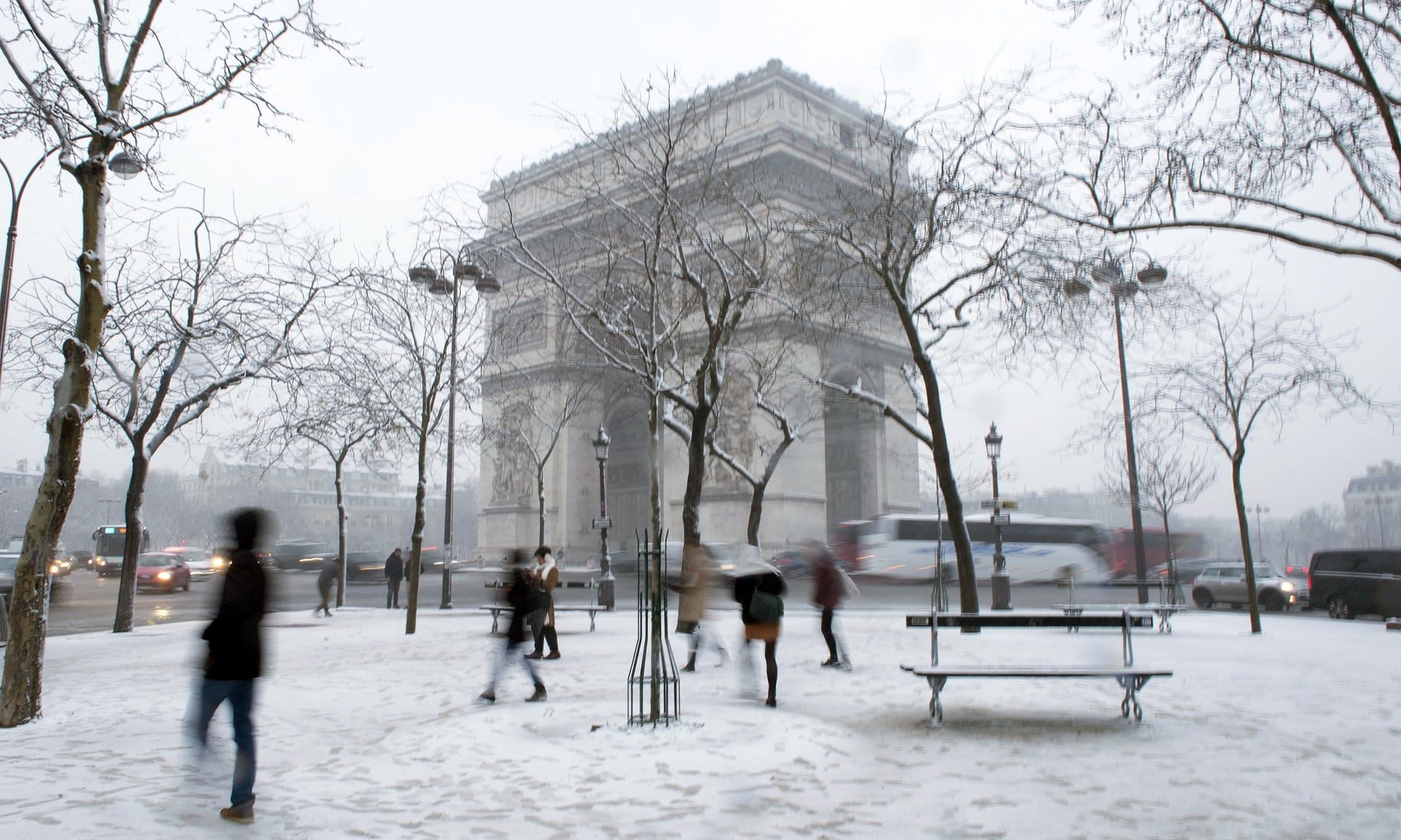 paris snow