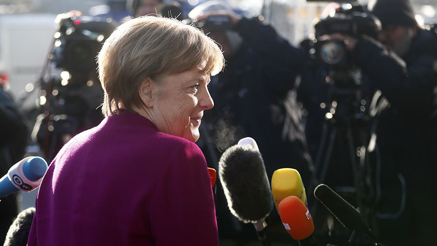 German Chancellor Angela Merkel